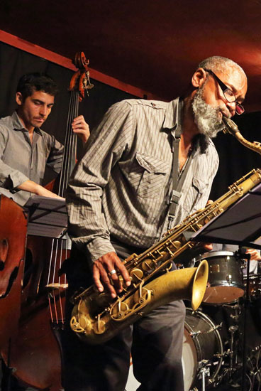 Photo of performers at Verdict Jazz Club